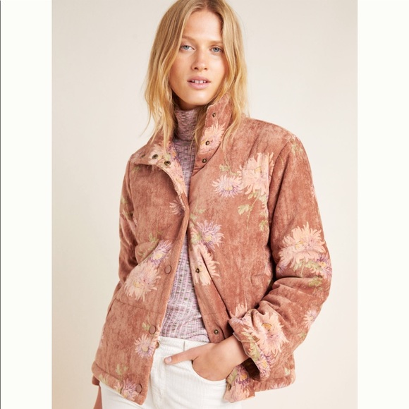 Anthropologie Jackets & Blazers - NWT Anthropologie Edie Corduroy Puffer Jacket